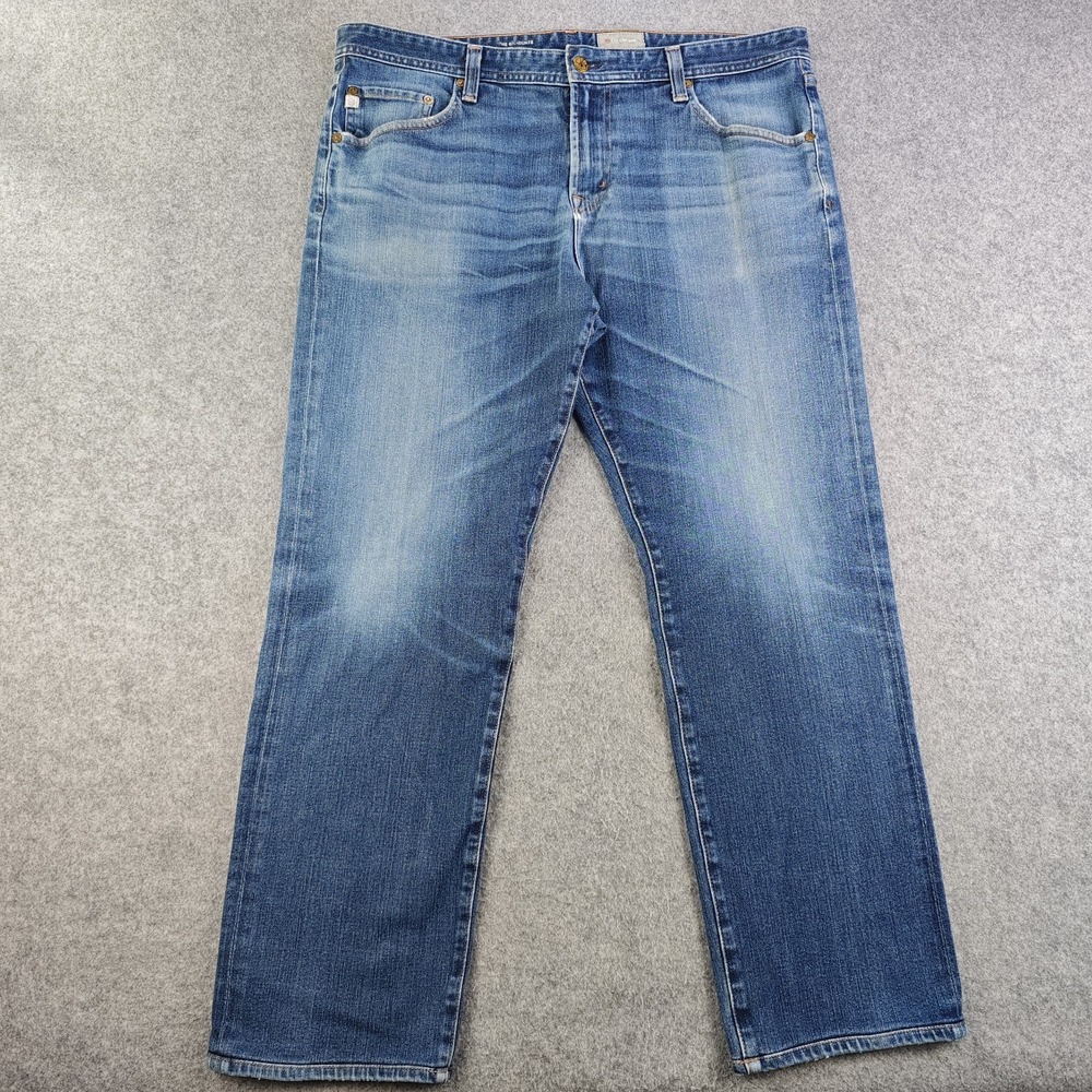 AG Adriano Goldschmied The Graduate Jeans Mens 38x30 Tailored Leg Blue Denim